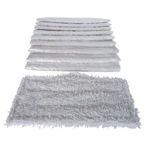 10 x Steam Cleaner Mop Cleaning Cloths Pads For Shark S3101, S3250, S3251, S3252
