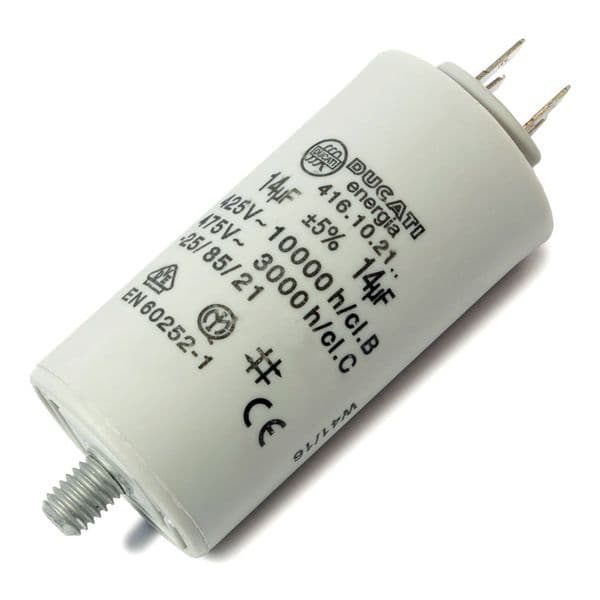 25uf Capacitor Motor Run Motor Start Capacitor Capacitance: 25µF 450V 25 Mfd | Spares4homes