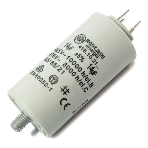 14uf Ducati Capacitor, Motor, Generator, Pump | Genuine Part