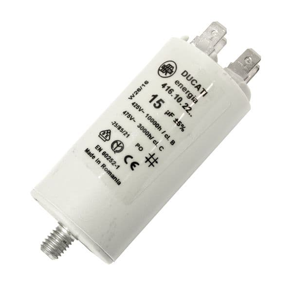 25uf Capacitor Motor Run Motor Start Capacitor Capacitance: 25µF 450V 25 Mfd | Spares4homes