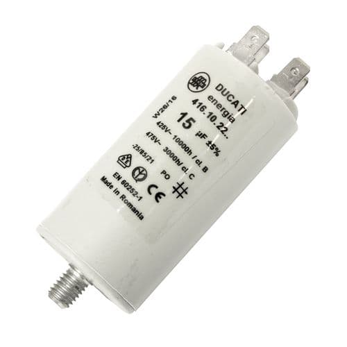 15uf Ducati Capacitor, Motor, Generator, Pump | Genuine Part