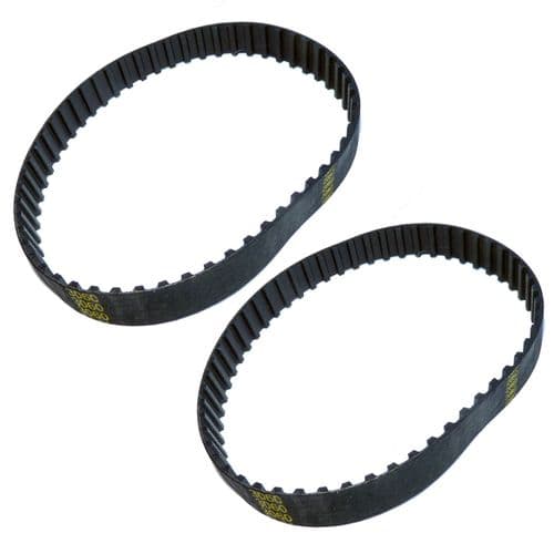 2 X Atco Lawnmower Drive Belt 55 Teeth consort 14, windsor 12, 14, 14S