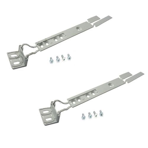 2 X Fridge Freezer Door Mounting Bracket Fixing Kit Slide for AEG Electrolux