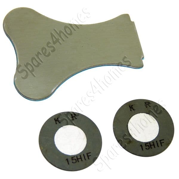 2 x Genuine Replacement Dimplex Transducer Disks/Discs For Heater Fire 7511063