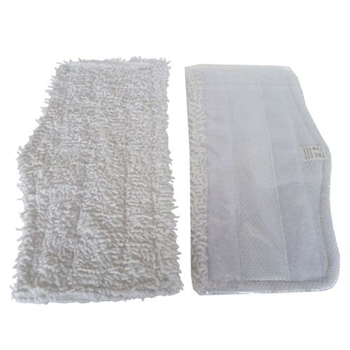 2 x Steam Cleaner Mop Cleaning Cloths Pads For Shark S3101, S3250, S3251, S3252