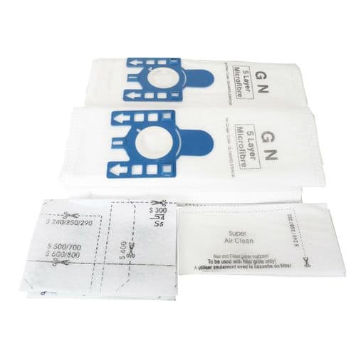 20 Vacuum Hoover Bags + Filters for MIELE GN C1/ C2 / C3 / S2 / S5 / S8 Cat + Dog