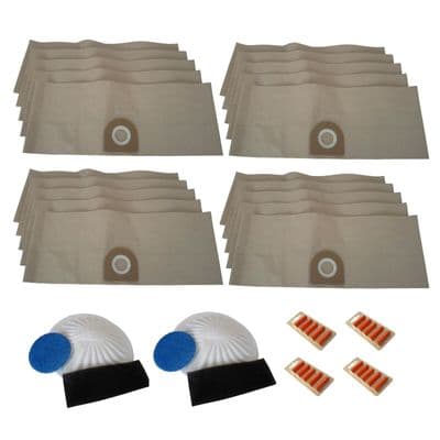 20 x Vacuum Cleaner Dust Bags + Filters +Fresheners for VAX 2000 / 4000 / 5000 / 6000