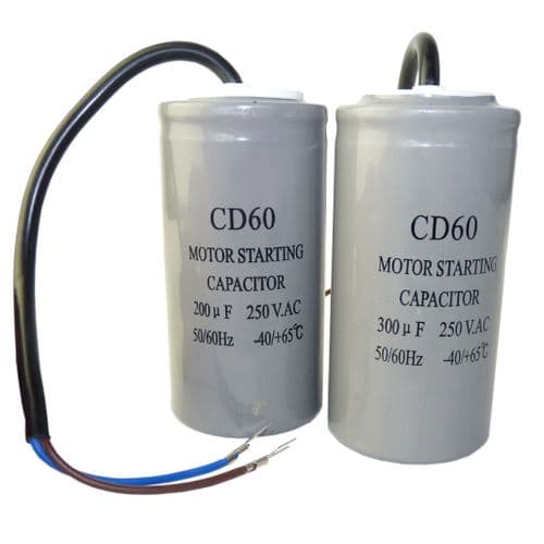 200uf 300uf CD60 250VAC Start Capacitor For Motor, Air Pump, Air Conditioning