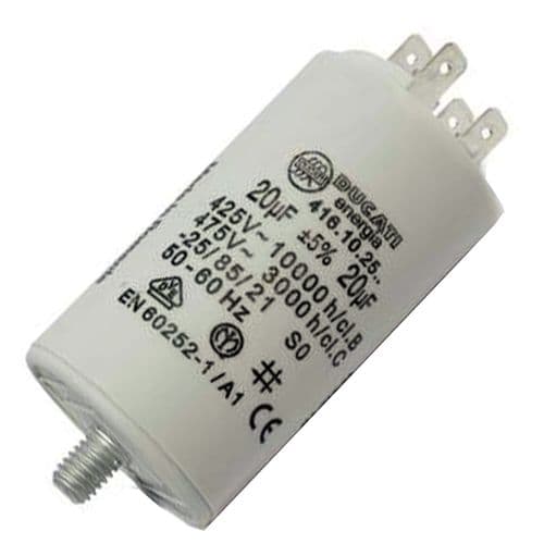 20uf Ducati Capacitor, Motor, Generator, Pump | Genuine Part