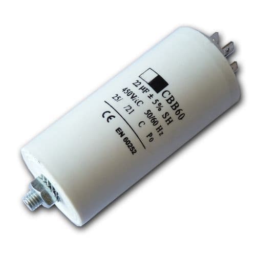 22uf Capacitor Motor Run Motor Start Capacitor Capacitance: 22µF 450V 22 Mfd