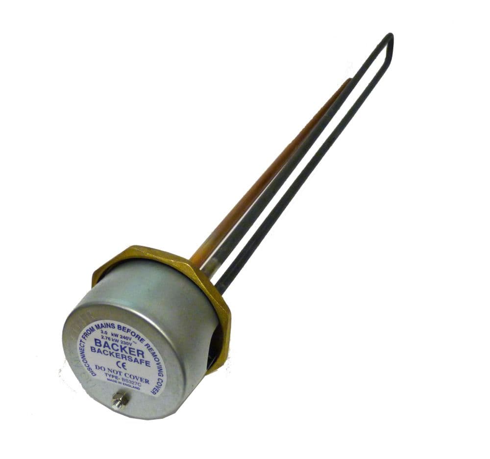 27 Immersion Heater Copper Hot Water Element Thermostat