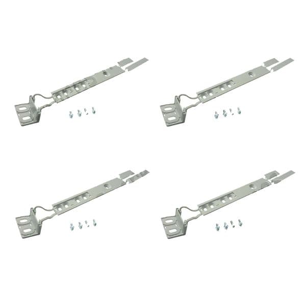 4 x Integrated Fridge Freezer Door Mounting Bracket Fixing Slide Kit Privileg