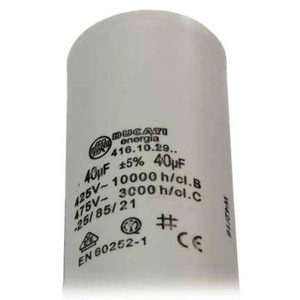 25uf Capacitor Motor Run Motor Start Capacitor Capacitance: 25µF 450V 25 Mfd | Spares4homes