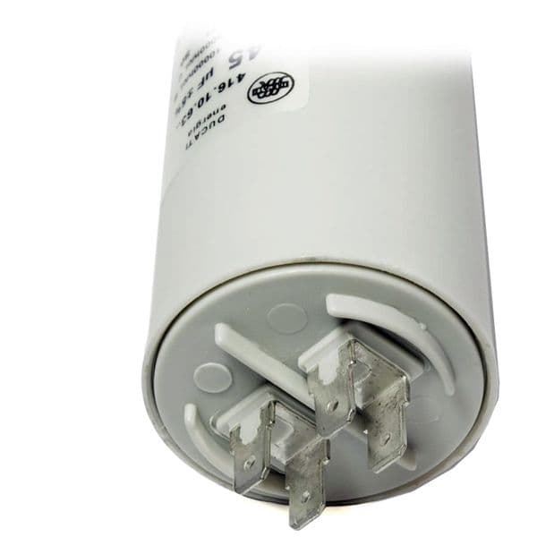 25uf Capacitor Motor Run Motor Start Capacitor Capacitance: 25µF 450V 25 Mfd | Spares4homes