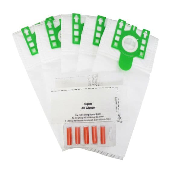 5 x Vacuum Cleaner Upright Hoover DUST BAGS for MIELE Hyclean U S7 / S7000 series