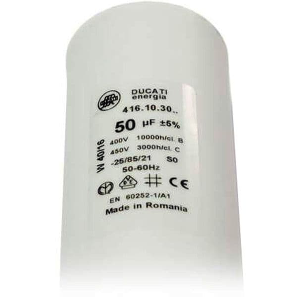 25uf Capacitor Motor Run Motor Start Capacitor Capacitance: 25µF 450V 25 Mfd | Spares4homes