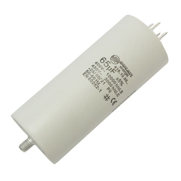 25uf Capacitor Motor Run Motor Start Capacitor Capacitance: 25µF 450V 25 Mfd | Spares4homes