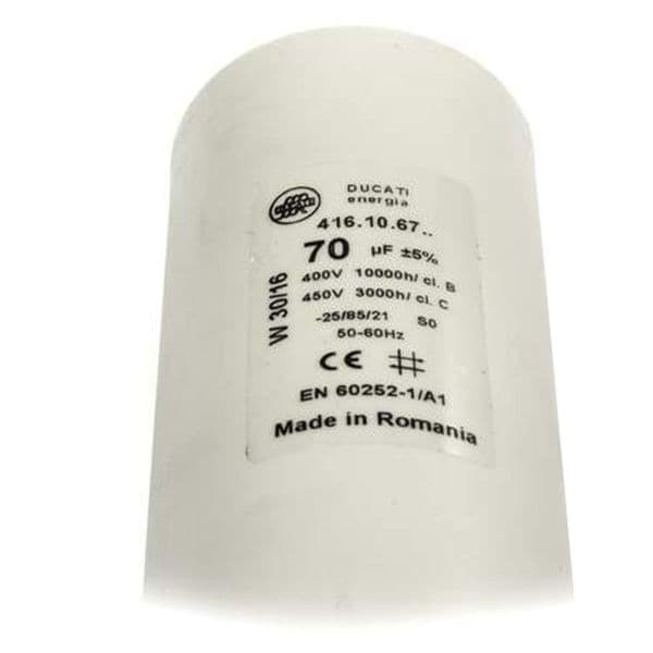 25uf Capacitor Motor Run Motor Start Capacitor Capacitance: 25µF 450V 25 Mfd | Spares4homes
