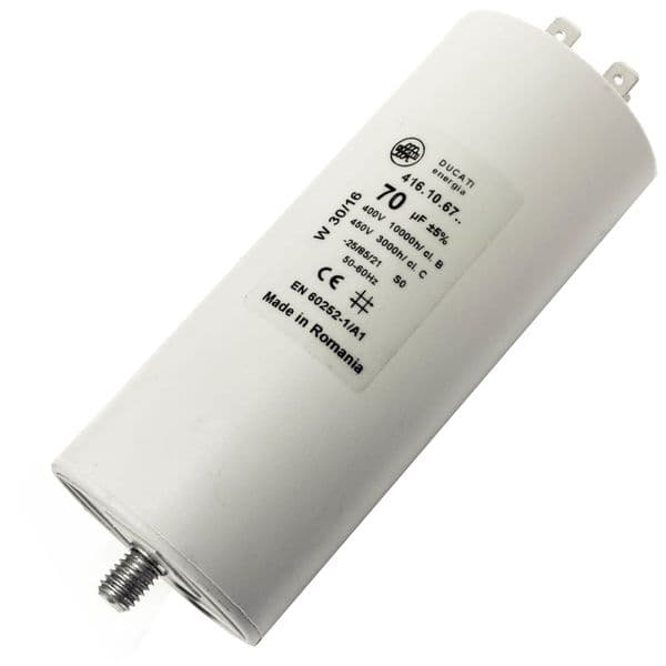 25uf Capacitor Motor Run Motor Start Capacitor Capacitance: 25µF 450V 25 Mfd | Spares4homes