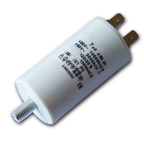 7uf Capacitor Motor Run Motor Start Capacitor Capacitance: 7µF 450V 7 Mfd