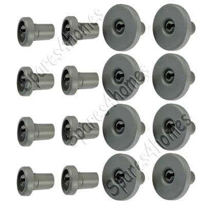 AEG Electrolux Zanussi Full set of Dishwasher Wheels For Most Models Genuine Part