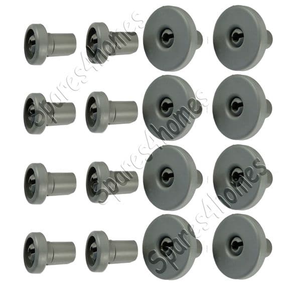 AEG Electrolux Zanussi Full set of Dishwasher Wheels For Most Models Genuine Part