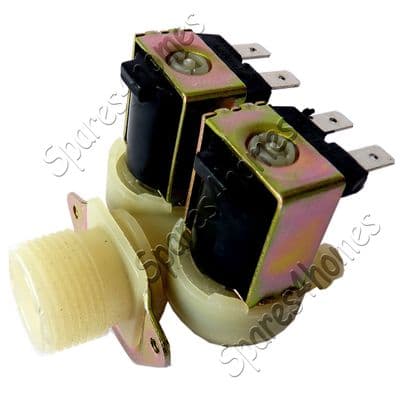 Beko Washing Machine Double Fill Inlet Solenoid Valve WM6103W, WM6120S, WM6123S