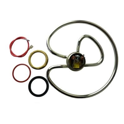 Burco Washboiler Hot Water Heater Element 2500w 2.5kw With Nut And Gasket