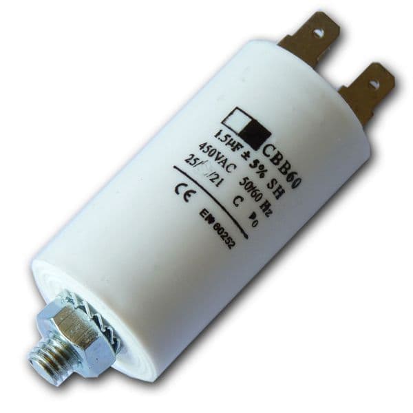 Capacitors | Motor Run / Start CBB60 Capacitor | Spares4homes