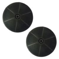 Cooker Hood Charcoal Extractor Filters X2  for CDA CHA15, EIN60, ECHK90, ECPK90