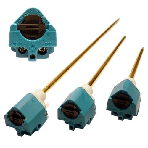 Cotherm 7", 11" And 18" Immersion Heater Thermostat With Reset New!