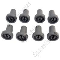 Electrolux Zanussi AEG Upper Top Dishwasher Basket Wheels X8 50286967000 Genuine Part