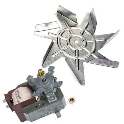 Genuine Smeg Fan Oven Motor SE375MFX5 , SE206NE-5 , SE210XT-5 , SE335SS-5