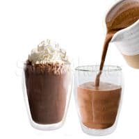 Glass Mugs Tumblers X2 Double Walled Thermal Insulation for Hot Chocolate 300ml