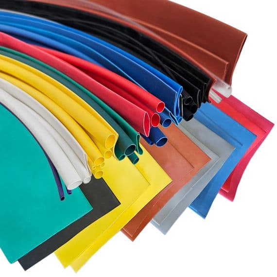Heat Shrink Tubing Electrical Insulation Sleeving Cable Wire | Sizes  1mm to 120mm 2:1