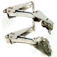 Indesit New World Refrigerator Fridge Freezer Door Hinges Pair