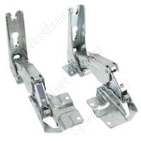 Pair of Hinges For Bosch Neff Siemens Integrated Fridge Freezer 481147 Left or Right side
