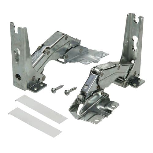 Pair of Hinges For Bosch Neff Siemens Integrated Fridge Freezer 481147 Left or Right side