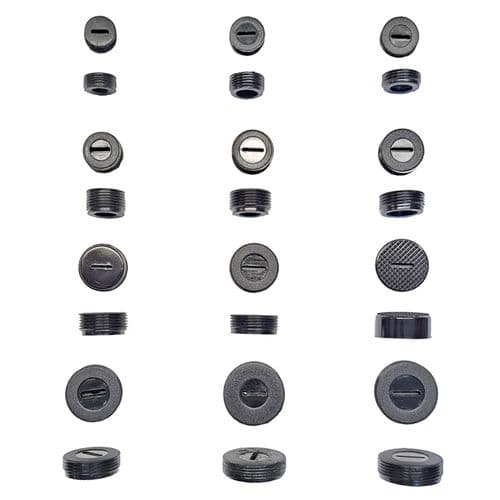 Power Tool Carbon Brush Black Cap Covers for Drill Saw Sander Angle Grinder
