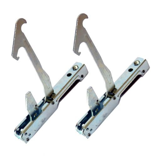 Smeg Diplomat Pair of Main Oven Cooker Door Hinges 931330532 931331044 Genuine Part