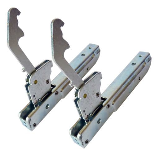 Smeg Main Oven Cooker Door Pair Of Hinges 931330815 Genuine Part