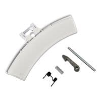 Tumble Dryer Door Handle Kit for AEG Electrolux John Lewis 4055237731 White