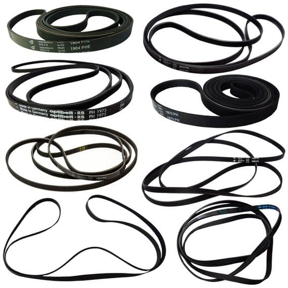 Tumble Dryer Washing Machine | Drive Belt By Size | Zanussi Beko Hoover LG Whirlpool
