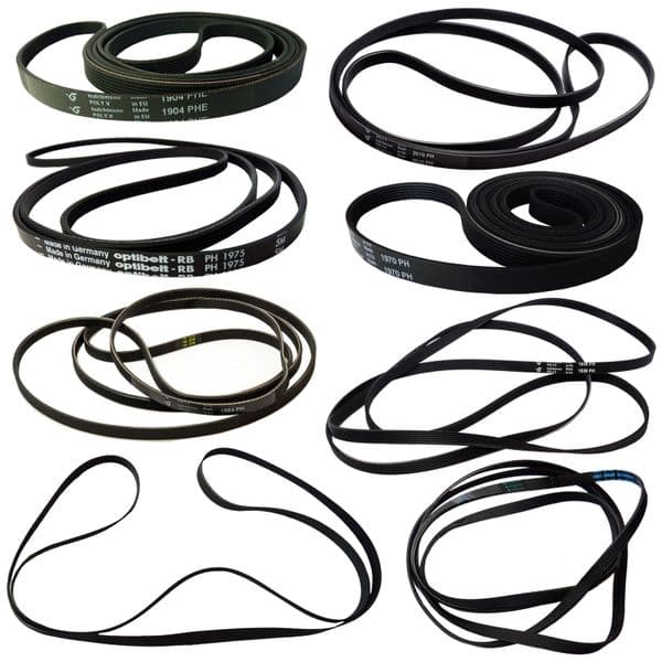 Tumble Dryer Washing Machine | Drive Belt By Size | Zanussi Beko Hoover LG Whirlpool
