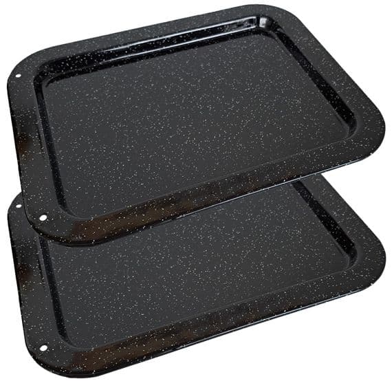 Universal Vitreous Enamel Baking tray  X2 Sheet 365mm x 287mm