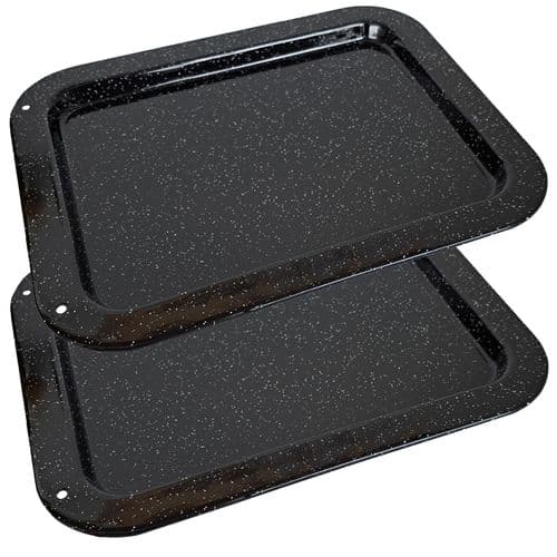 Universal Vitreous Enamel Baking tray X2 Sheet 365mm x 287mm