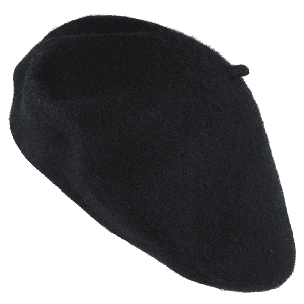 100% Wool French Beret (Black, Red or Grey)