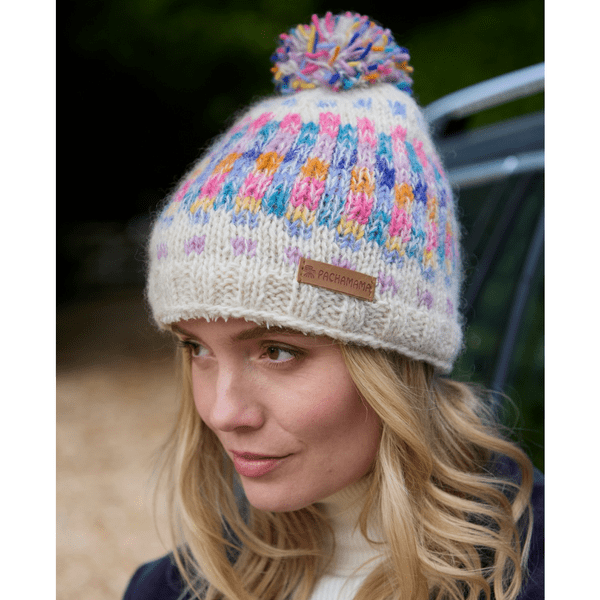 Arundel Oatmeal Bobble Beanie
