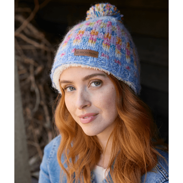 Arundel Sky Blue Bobble Beanie