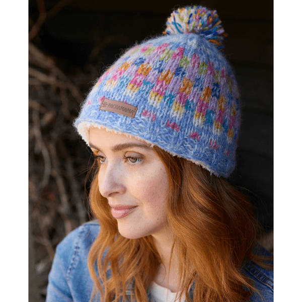Arundel Sky Blue Bobble Beanie